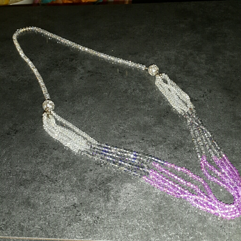 3 for 20$💥 Purple long necklace